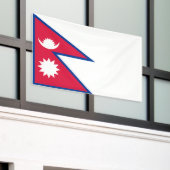 Nepal-Flagge Banner (Äußeres Gebäude)