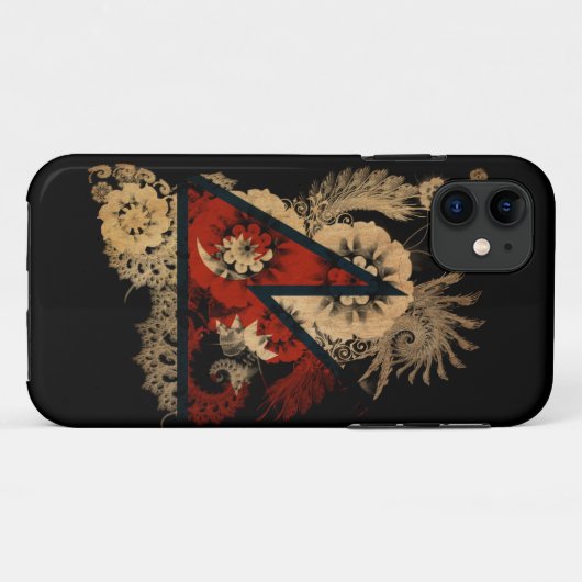Nepal-Flagge Case-Mate iPhone Hülle (Rückseite (Horizontal))
