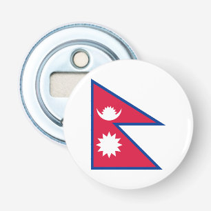 Nepal-Flagge Flaschenöffner