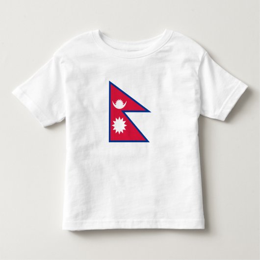 Nepal-Flagge Kleinkind T-shirt (Vorderseite)