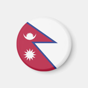 Nepal-Flagge Magnet