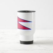 Nepal-Flagge Reisebecher (Mittel)