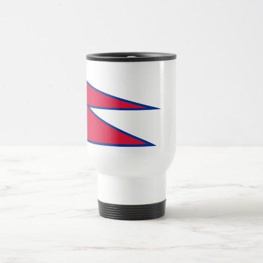 Nepal-Flagge Reisebecher (Mittel)