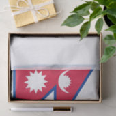 Nepal-Flagge Seidenpapier (Geschenk)