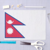 Nepal-Flagge Seidenpapier (Handwerk)