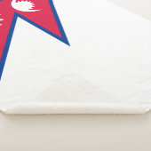 Nepal-Flagge Sherpadecke (3/4)
