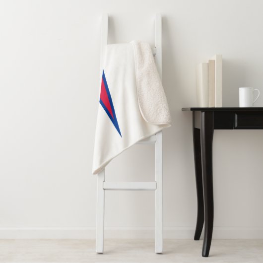 Nepal-Flagge Sherpadecke (Beispiel)