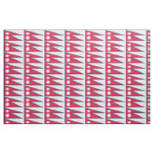 Nepal-Flagge Stoff (Fat Quarter (45,7 x 55,9 cm))