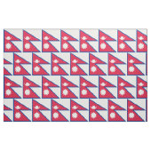 Nepal-Flagge Stoff (Fat Quarter (45,7 x 55,9 cm))