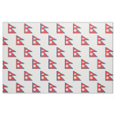 Nepal-Flagge Stoff (Fat Quarter (45,7 x 55,9 cm))