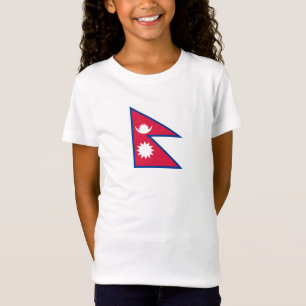 Nepal-Flagge T-Shirt