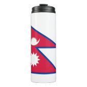 Nepal-Flagge Thermosbecher (Vorderseite)