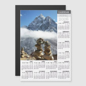 Nepal Fridge Calendar 2026, Ama Dablan, Sagarmatha Magnetkarte (Vorne/Hinten)