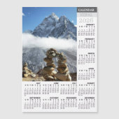 Nepal Fridge Calendar 2026, Ama Dablan, Sagarmatha Magnetkarte (Vorderseite)