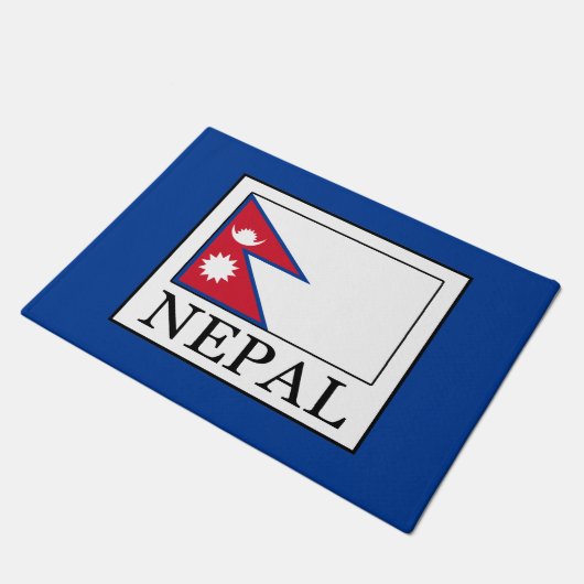 Nepal Fußmatte (Schrägansicht)