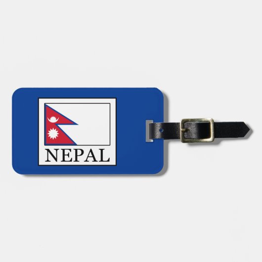 Nepal Gepäckanhänger (Vorderseite horizontal)