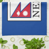 Nepal Geschirrtuch (Gefaltet)