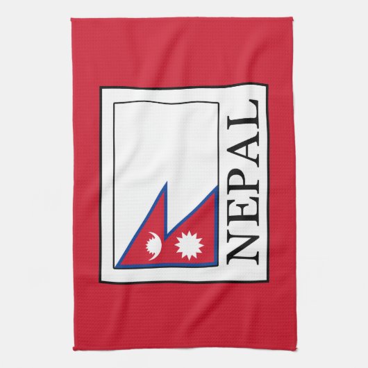 Nepal Geschirrtuch (Vertikal)