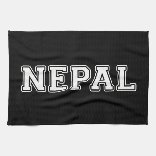 Nepal Geschirrtuch (Horizontal)