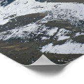 Nepal, Himalaya, Blick auf den Mt Everest aus Goky Poster (Ecke)