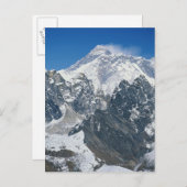 Nepal, Himalaya, Blick auf den Mt Everest aus Goky Postkarte (Vorne/Hinten)