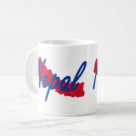 Nepal Kaffeetasse (Vorderseite Links)