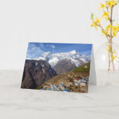 Nepal Karte (Gelbe Blume)