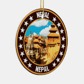 Nepal Keramik Ornament (Rechts)