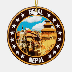 Nepal Keramik Ornament