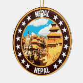 Nepal Keramik Ornament (Links)