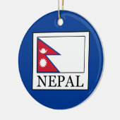 Nepal Keramik Ornament (Links)