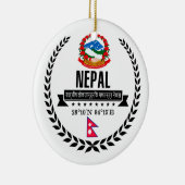 Nepal Keramik Ornament (Rechts)