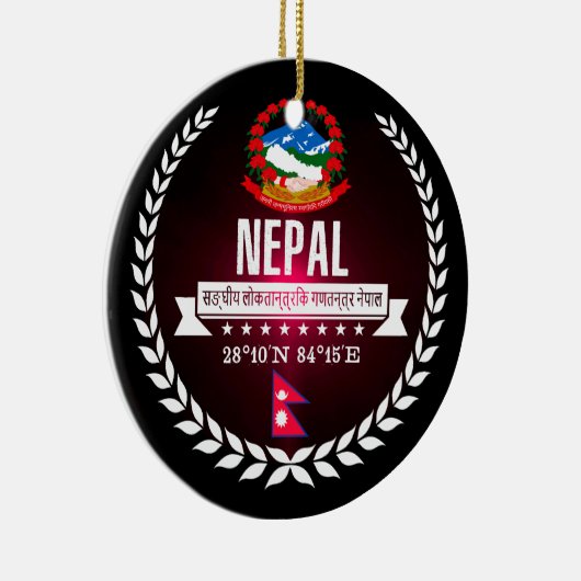 Nepal Keramikornament (Rechts)