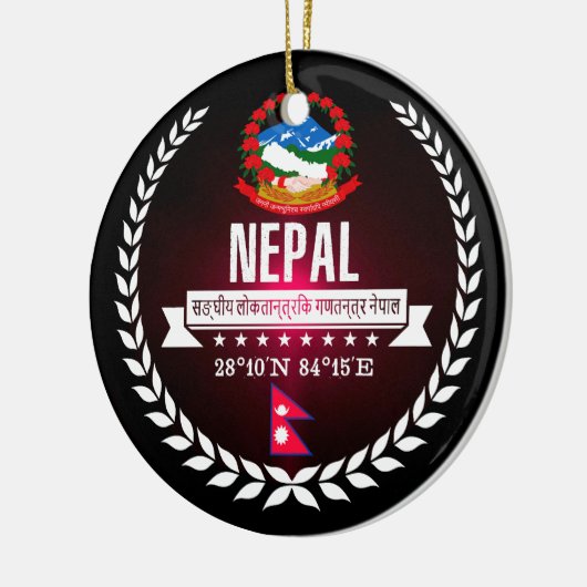 Nepal Keramikornament (Links)