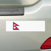 Nepal-Landesflaggenationssymbol Autoaufkleber (Auf Auto)