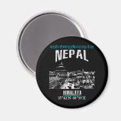 Nepal Magnet (Vorderseite/Rückseite)