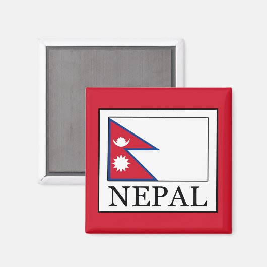 Nepal Magnet (Vorderseite/Rückseite)