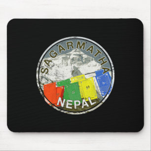 Nepal Mount Everest Sagarmatha Bergsteigen T Mousepad
