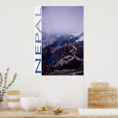 Nepal Mountain Scene Poster (Küche)