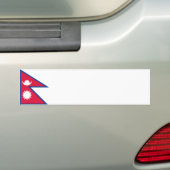 Nepal/nepalesische Flagge Autoaufkleber (Auf Auto)