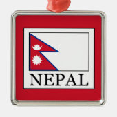 Nepal Ornament Aus Metall (Vorne)