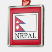 Nepal Ornament Aus Metall (Links)