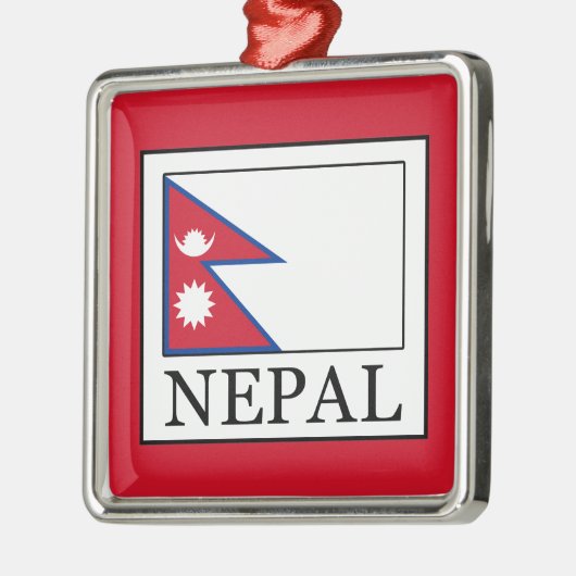 Nepal Ornament Aus Metall (Links)