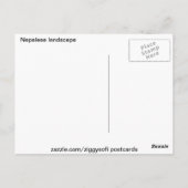 Nepal Postkarte (Rückseite)