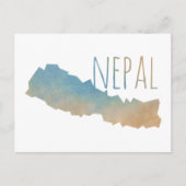 Nepal Postkarte (Vorderseite)