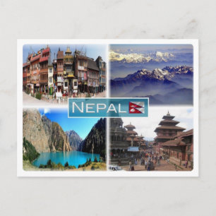 Nepal Postkarte