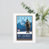 Nepal Postkarte (Stehend Vorderseite)