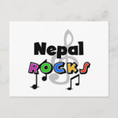 Nepal Rocks Postkarte (Vorderseite)