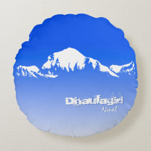 Nepal Rundes Kissen