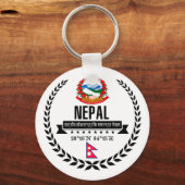 Nepal Schlüsselanhänger (Vorderseite)